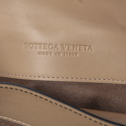 Bottega Veneta Nappa Small Bicolor Piazza Bag Mink 6 of 8