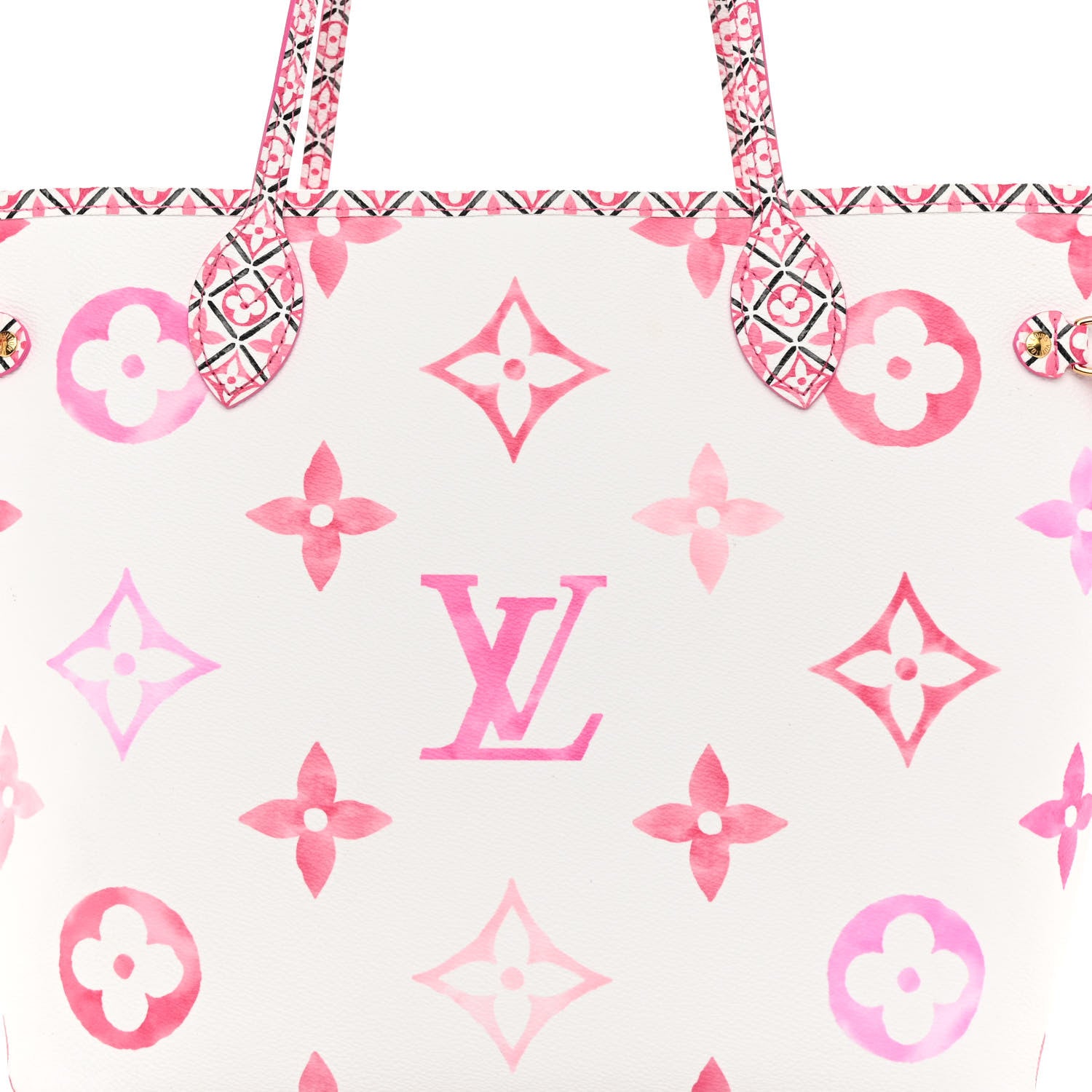 Louis Vuitton Monogram Giant By The Pool 2.0 Neverfull MM Rose 7 of 9