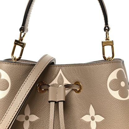 Louis Vuitton Empreinte Monogram Giant Neonoe MM Tourterelle Creme 11 of 13