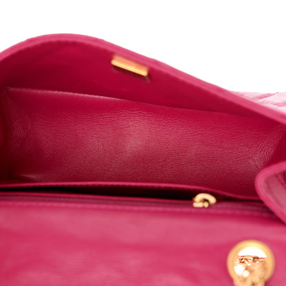 Chanel Aged Calfskin Quilted 2.55 Reissue Mini Flap Fuchsia 5 of 12