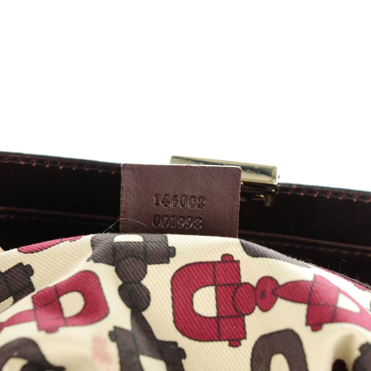 Guccissima Treasure Boston Dark Brown