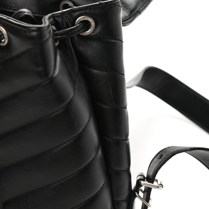 Saint Laurent Calfskin Y Quilted Monogram Small Loulou Backpack Black 13 of 13