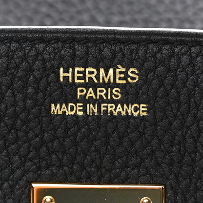 Hermes Togo Birkin 35 Black 21 of 33