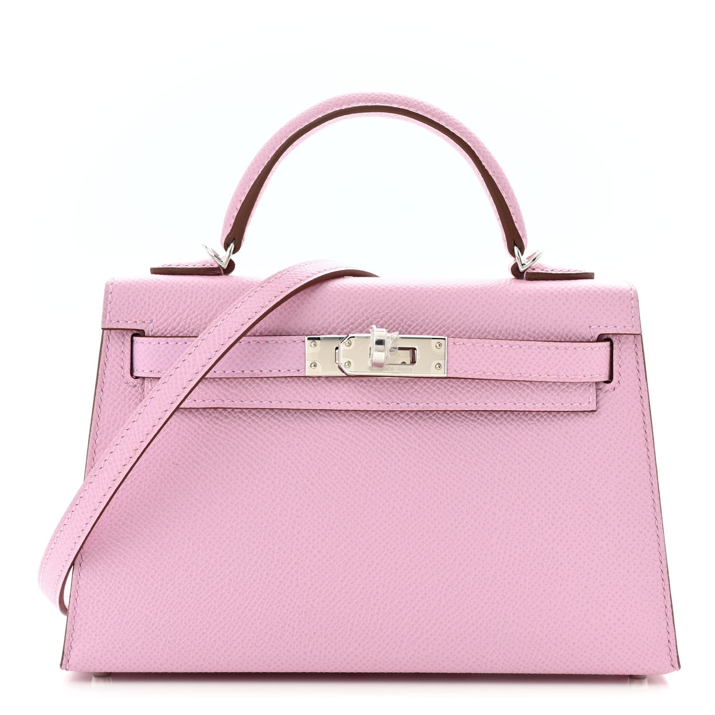 Epsom Mini Kelly Sellier 20 Mauve Sylvestre