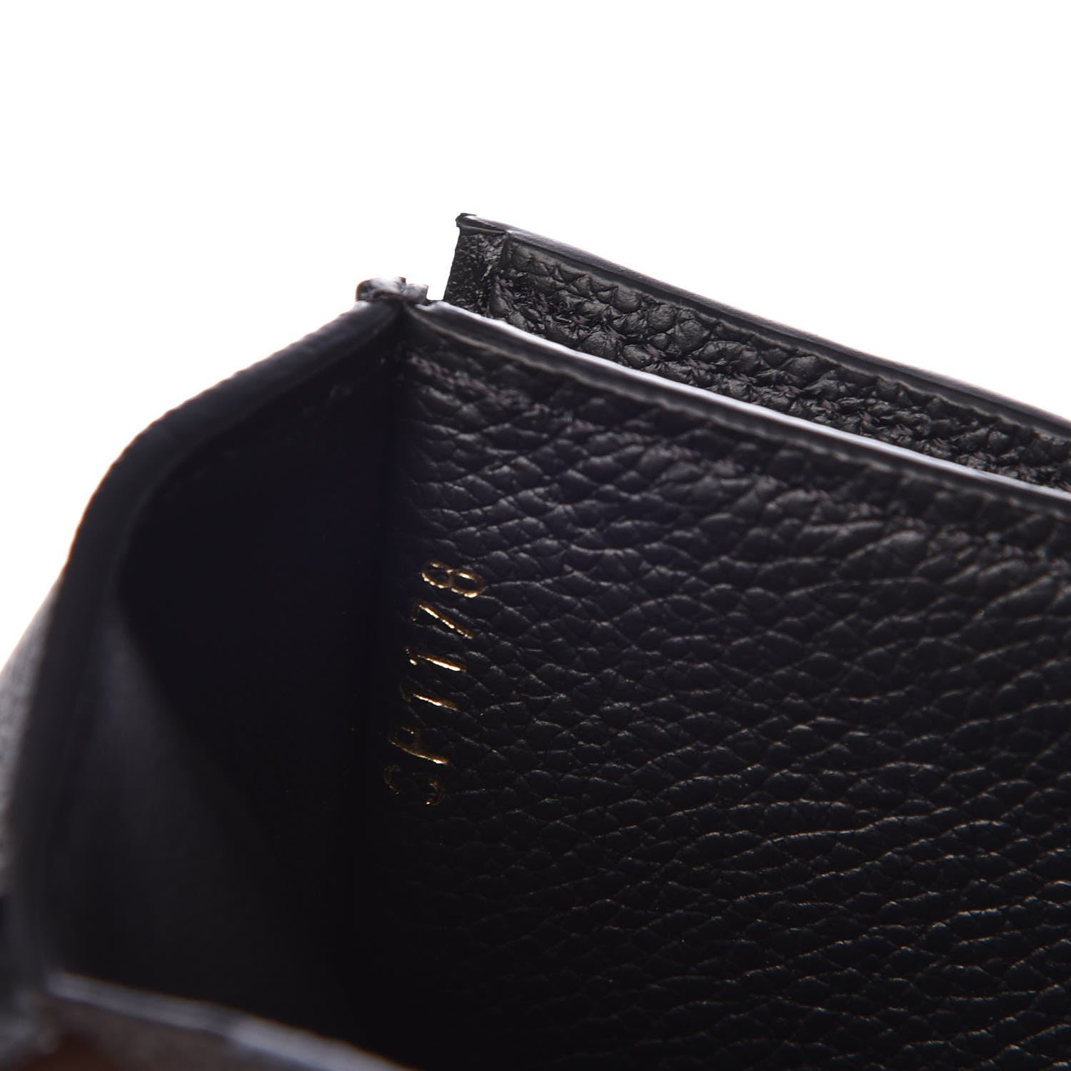 Louis Vuitton Empreinte Zoe Wallet Black 7 of 8