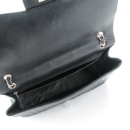 Chanel Caviar Quilted Maxi Single Flap Black 5 of 8