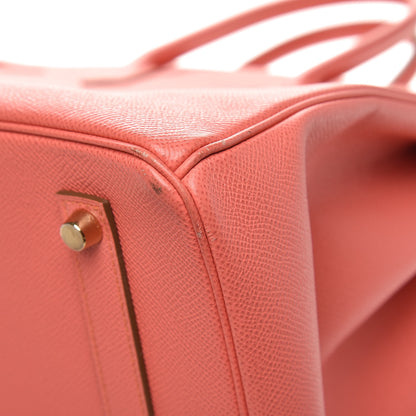 Hermes Epsom Birkin 35 Flamingo 37 of 37