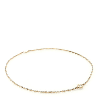 Chanel Metal Crystal CC Chain Belt 75 Gold 1 of 3