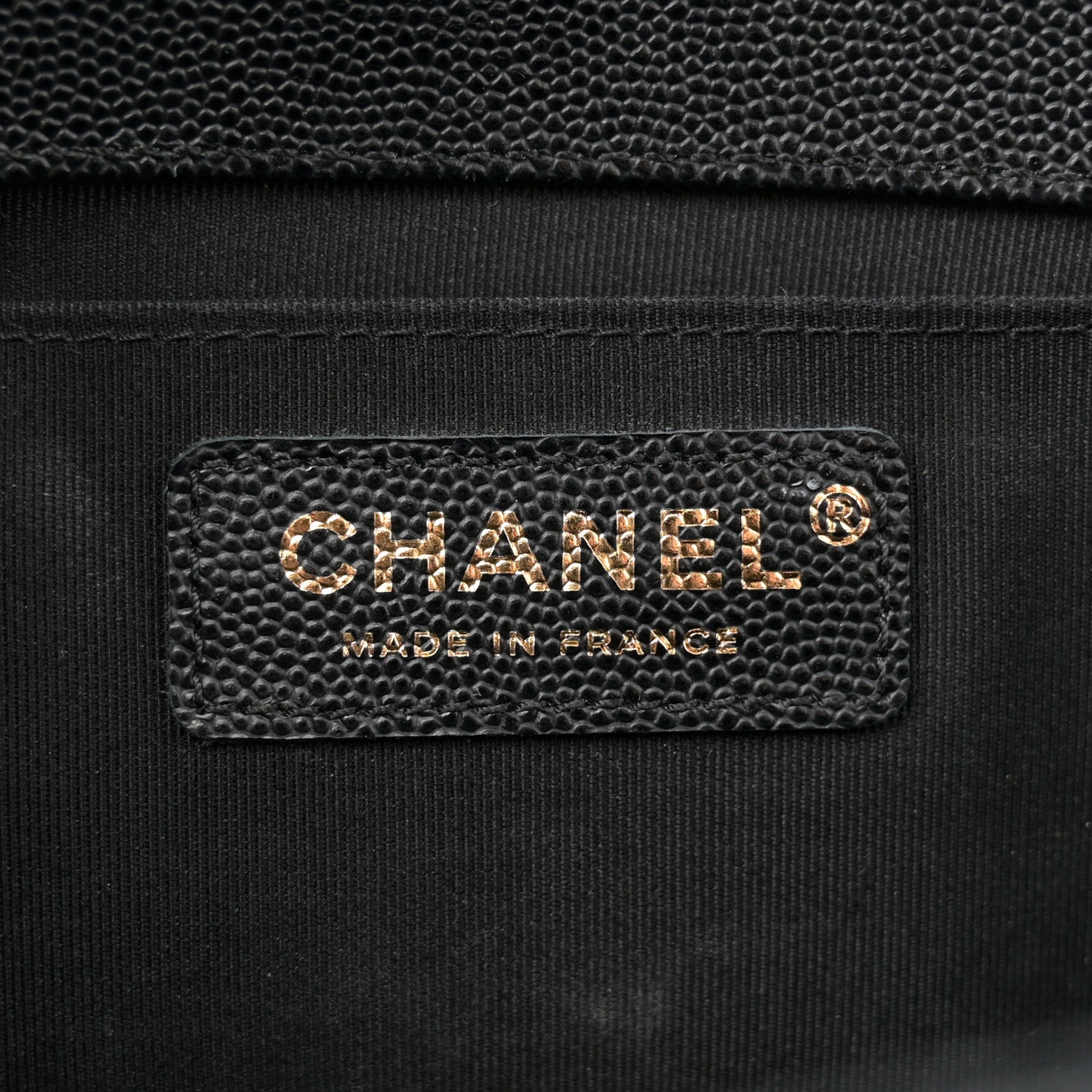 Chanel Caviar Quilted Medium Boy Flap Black 6 of 12