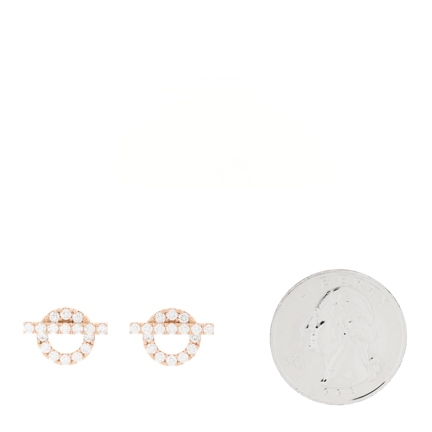 18K Rose Gold Diamond Finesse Earrings