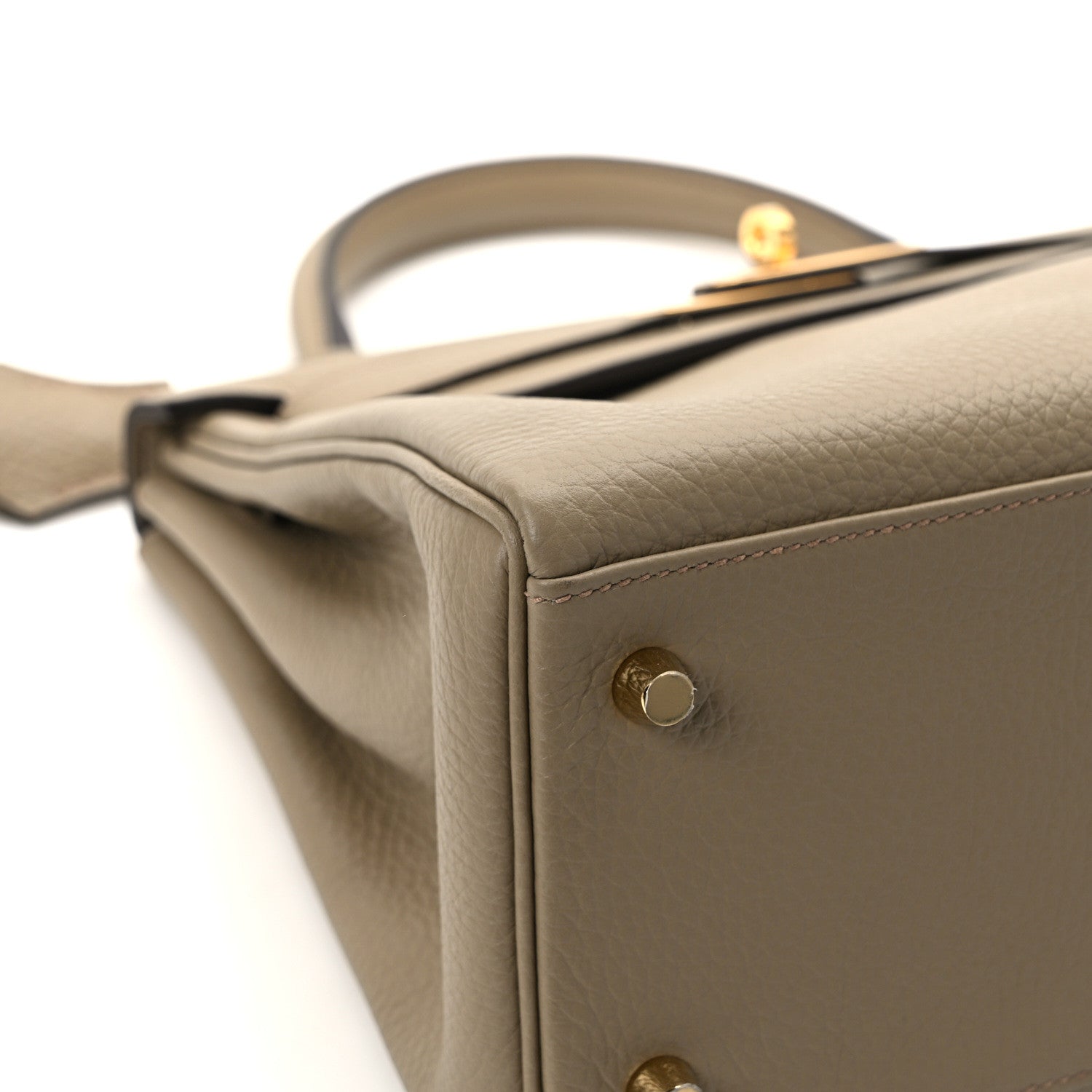 Hermes Togo Kelly Retourne 28 Beige Marfa 11 of 14