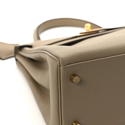 Hermes Togo Kelly Retourne 28 Beige Marfa 11 of 14