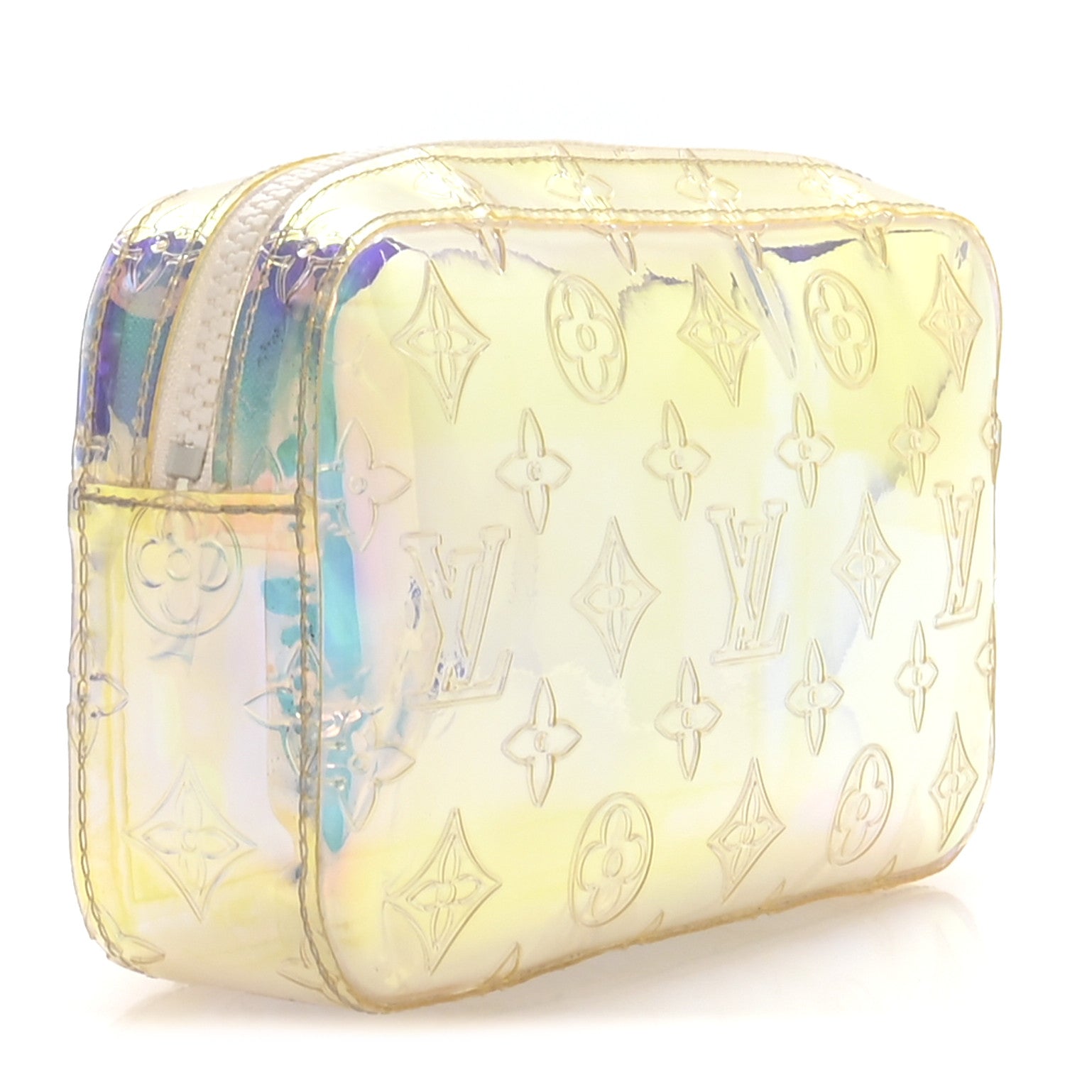 Louis Vuitton PVC Monogram Pochette Volga Iridescent Prism 1843851