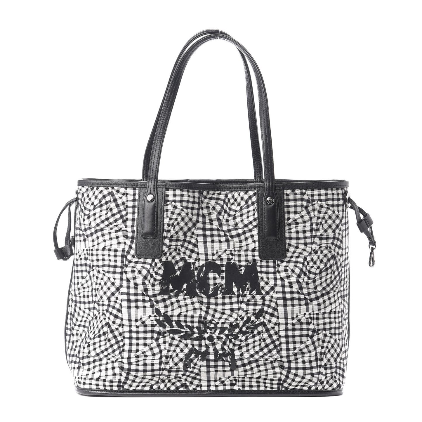 Visetos Medium Liz Reversible Shopper Tote Black