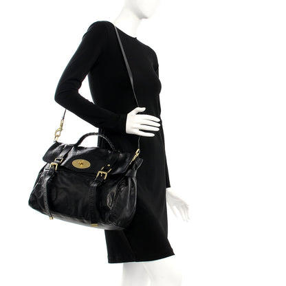 Mulberry Soft Buffalo Oversized Alexa Black 2 of 8