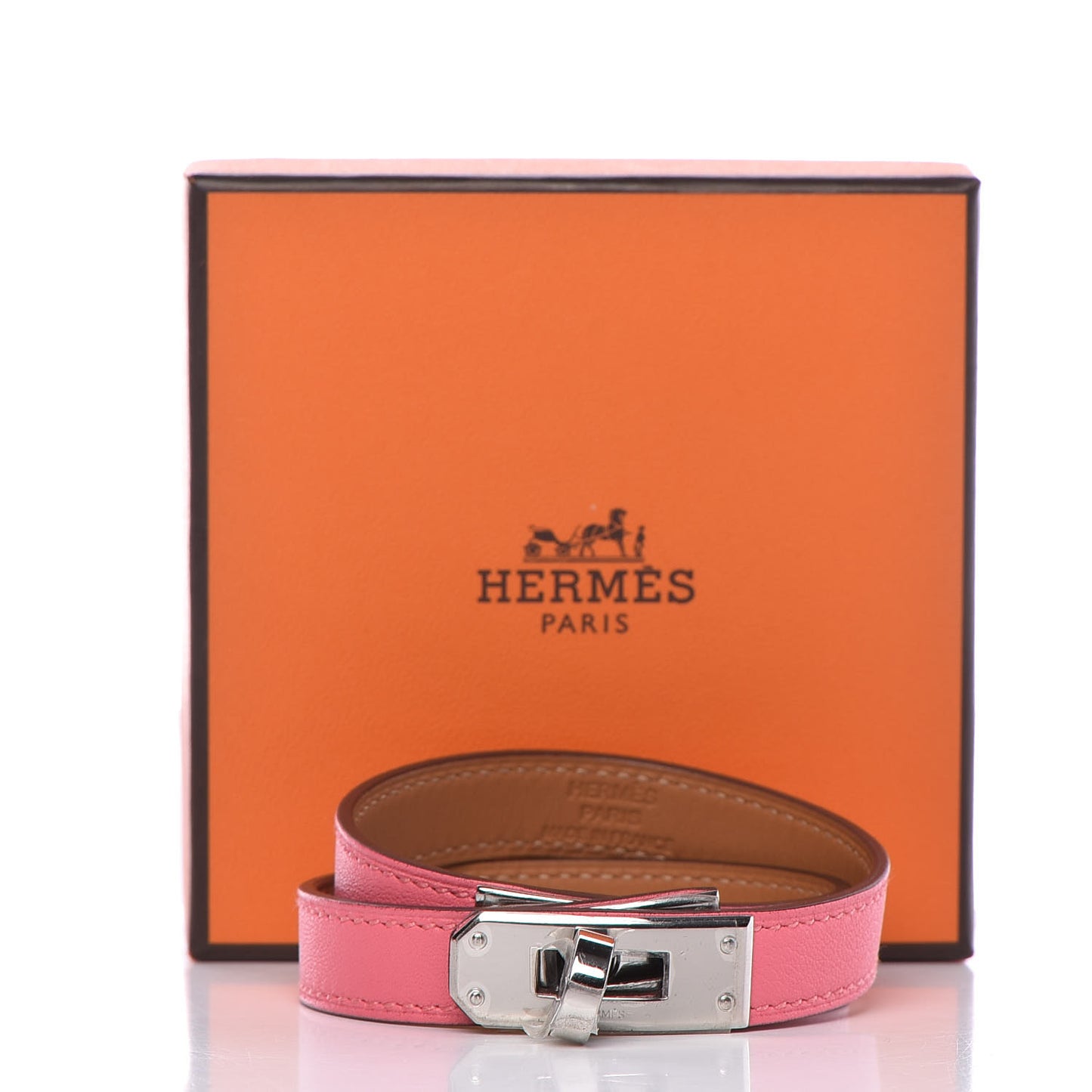 Swift Kelly Double Tour Bracelet M Rose Azalee