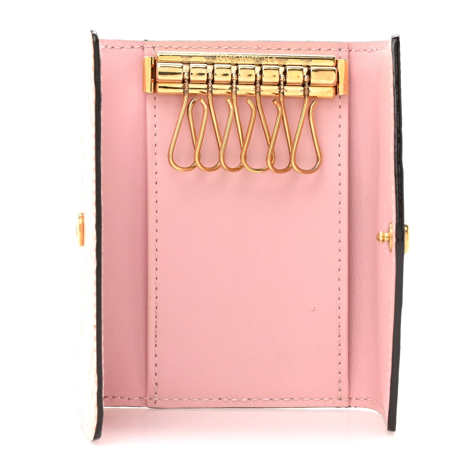 Louis Vuitton Vernis Multicles 6 Key Holder Rose Ballerine 5 of 9