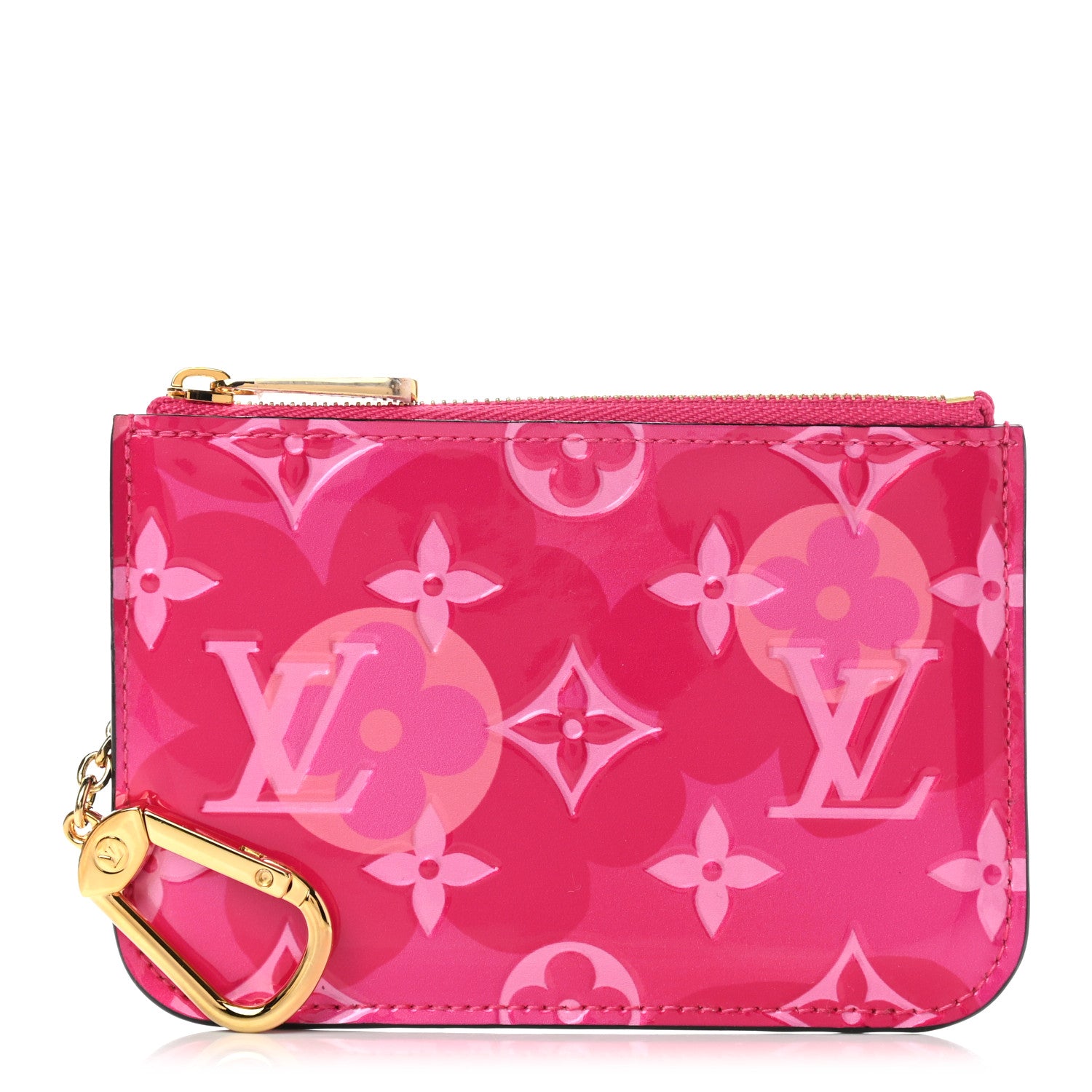 Louis Vuitton Vernis Valentine Key Pouch Fuchsia 1 of 5