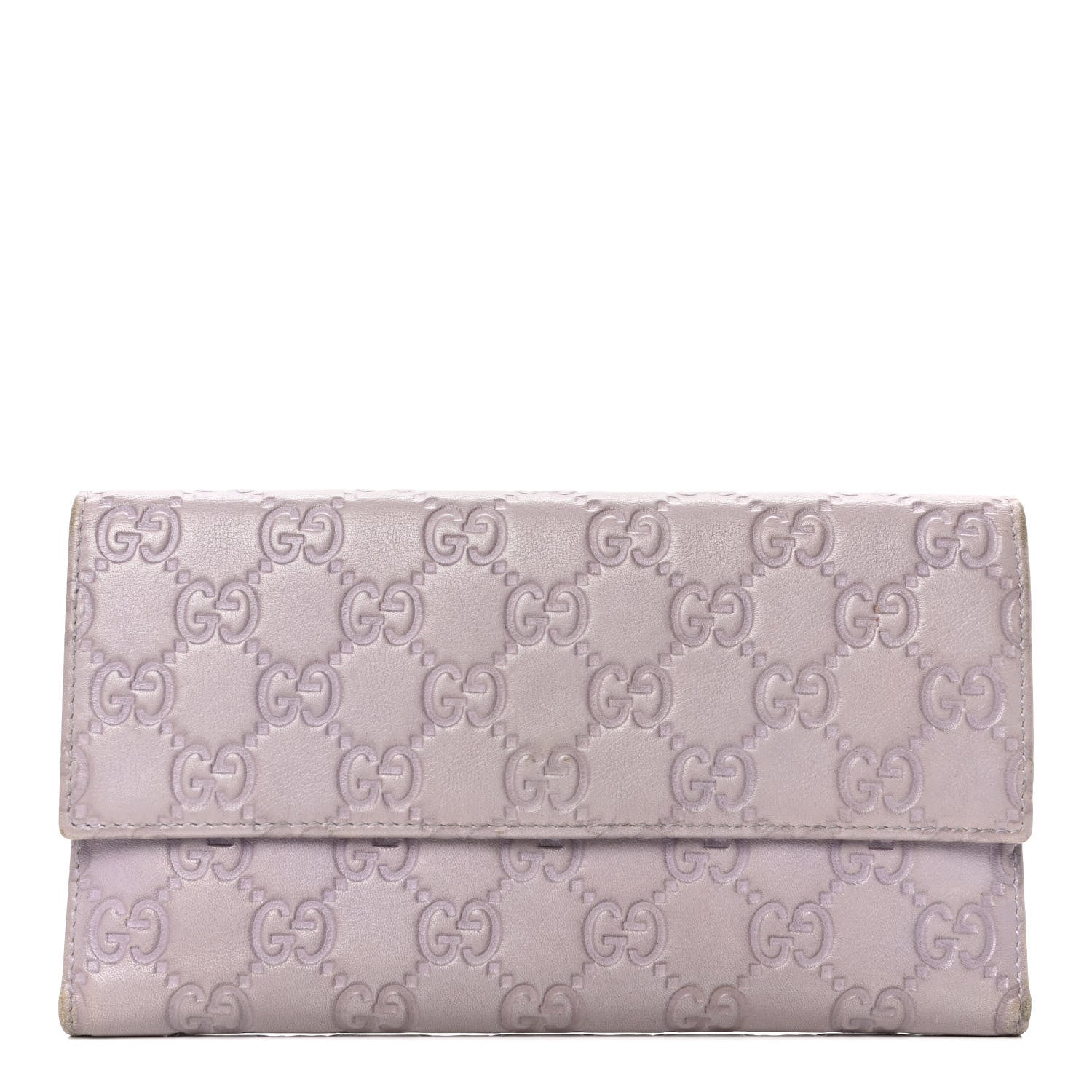 Gucci Guccissima Continental Wallet Lilac 1 of 5