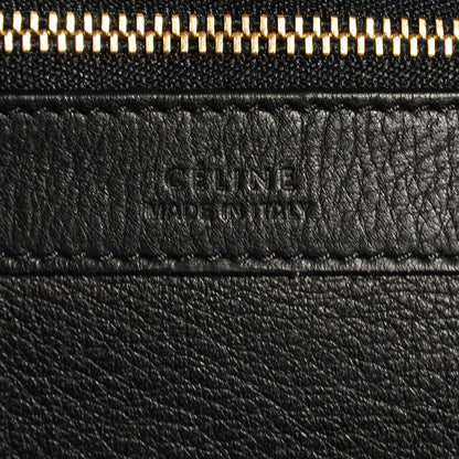Celine Soft Grained Calfskin Medium Cabas Phantom Black 8 of 10