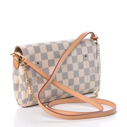 Louis Vuitton Damier Azur Favorite PM 3 of 9