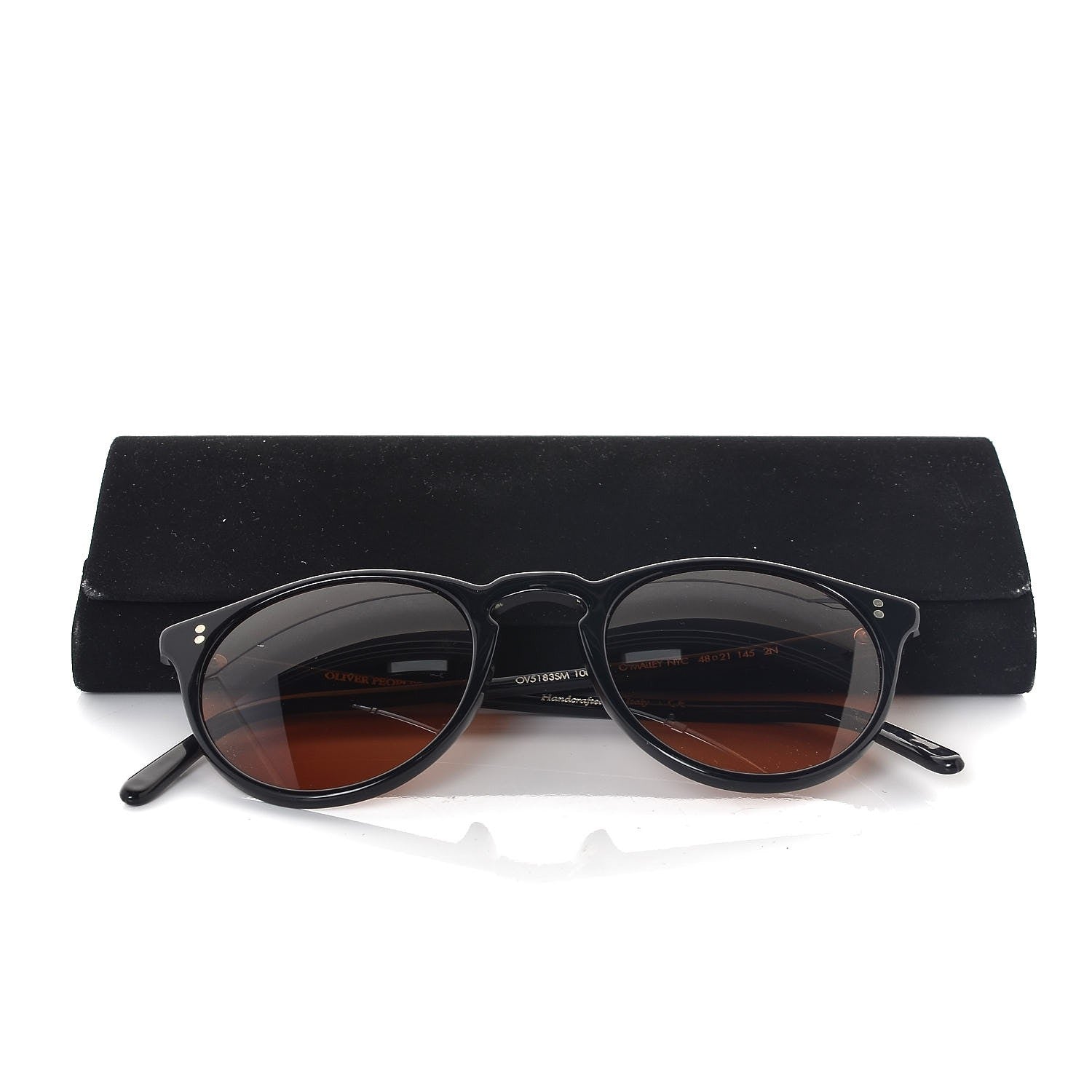 Oliver Peoples The Row O'Malley NYC Sunglasses Black 7 of 7