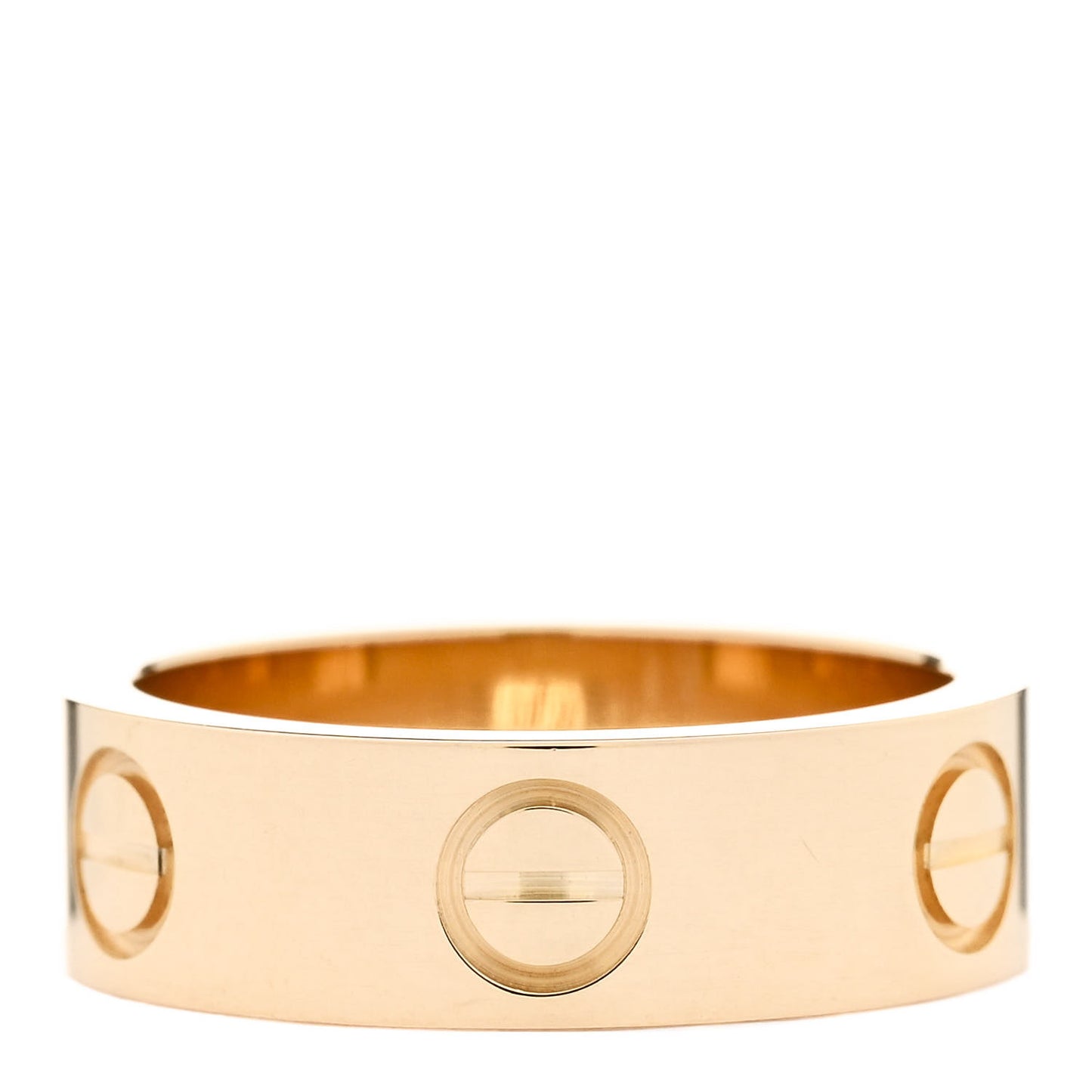 18K Yellow Gold 5.5mm LOVE Ring 49 4.75