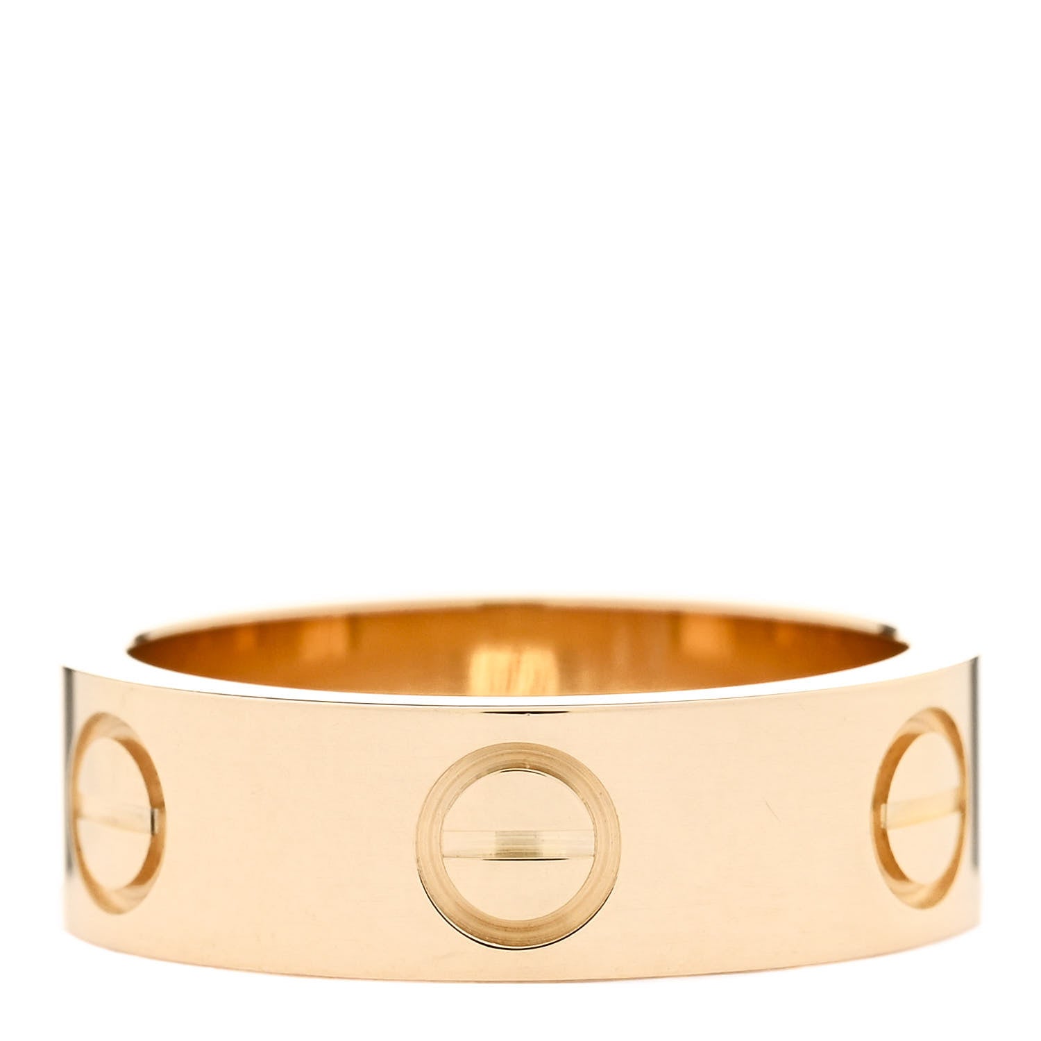 Cartier 18K Yellow Gold 5.5mm LOVE Ring 49 4.75 3 of 4