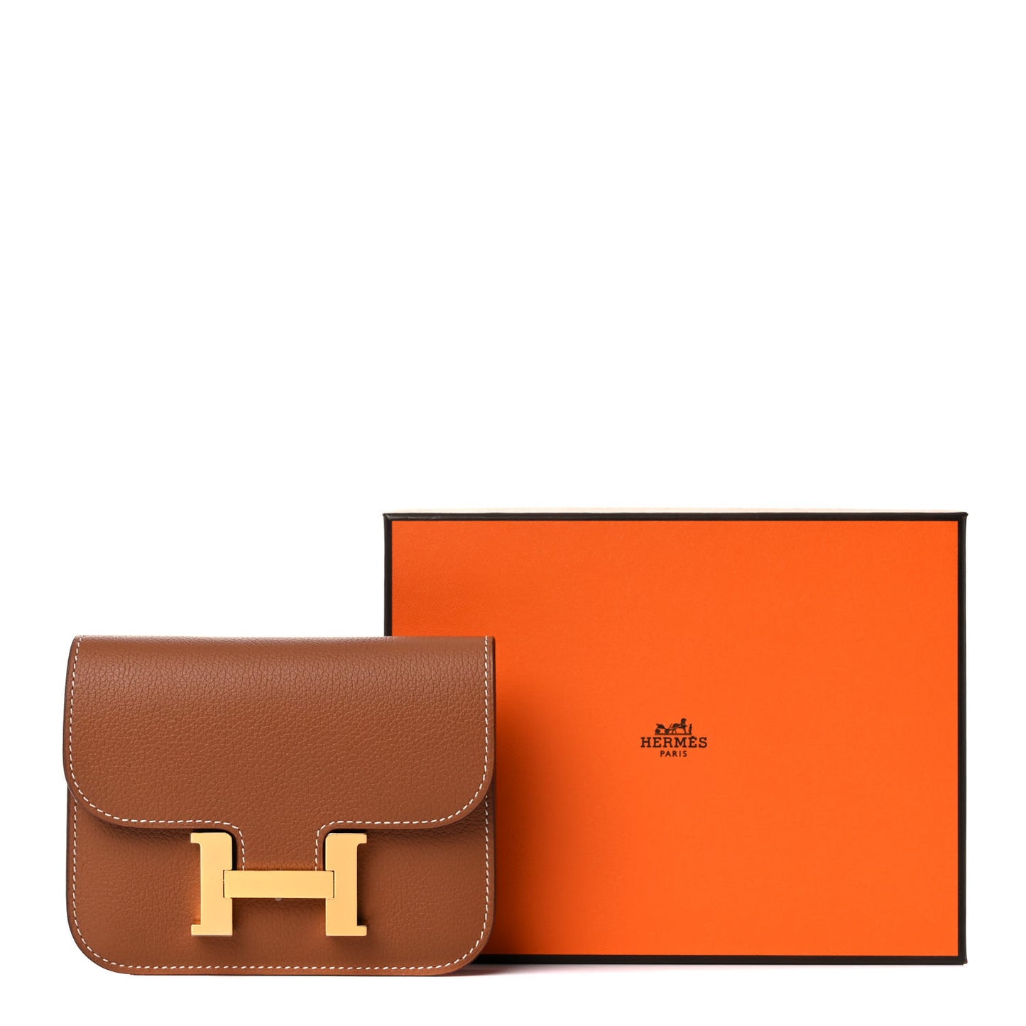 Evercolor Constance Slim Wallet Gold