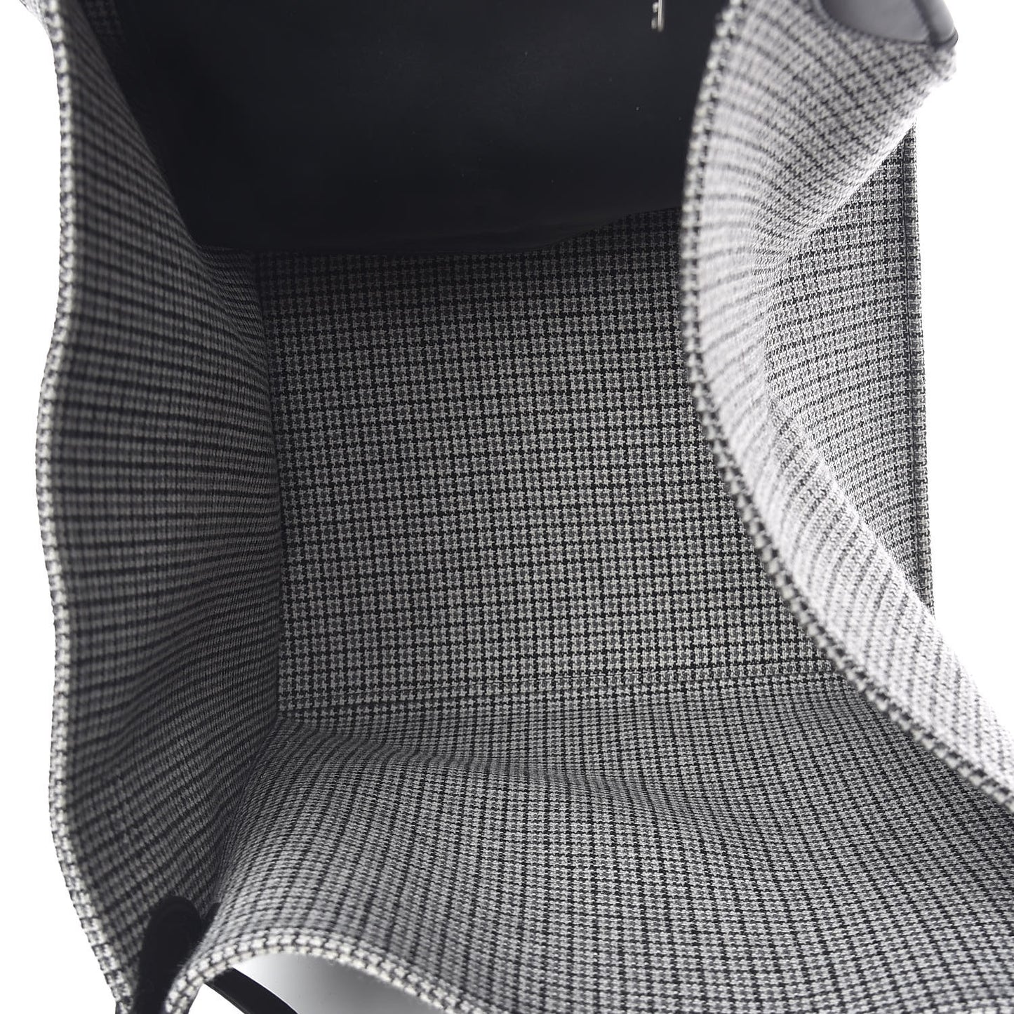 Tweed Smooth Calfskin Medium Big Bag Black