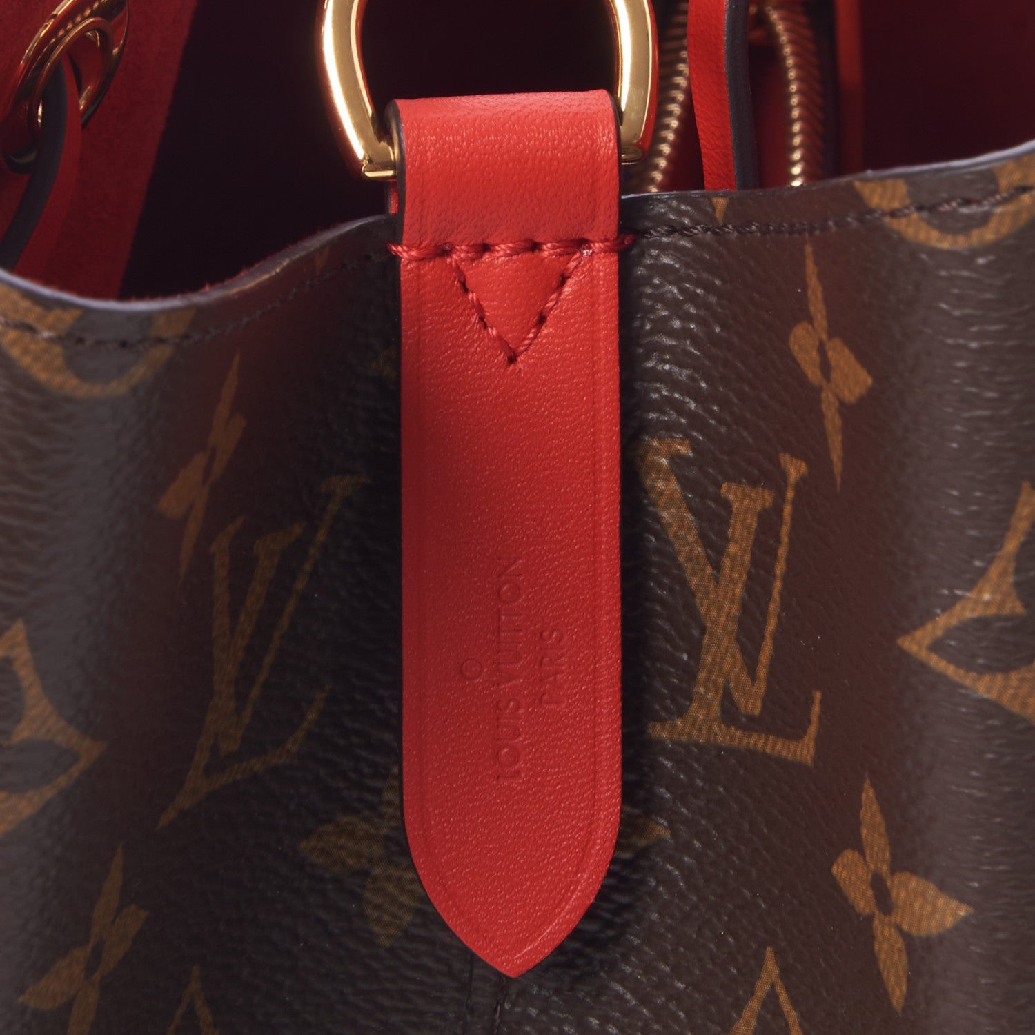 Louis Vuitton Monogram Neonoe MM Coquelicot 8 of 9