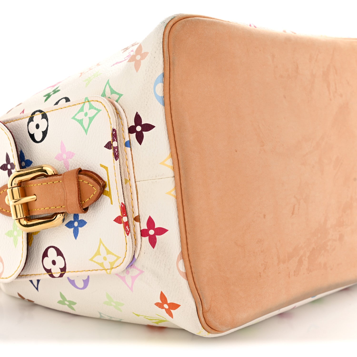 Louis Vuitton Monogram Multicolor Petit Noe White 8 of 12