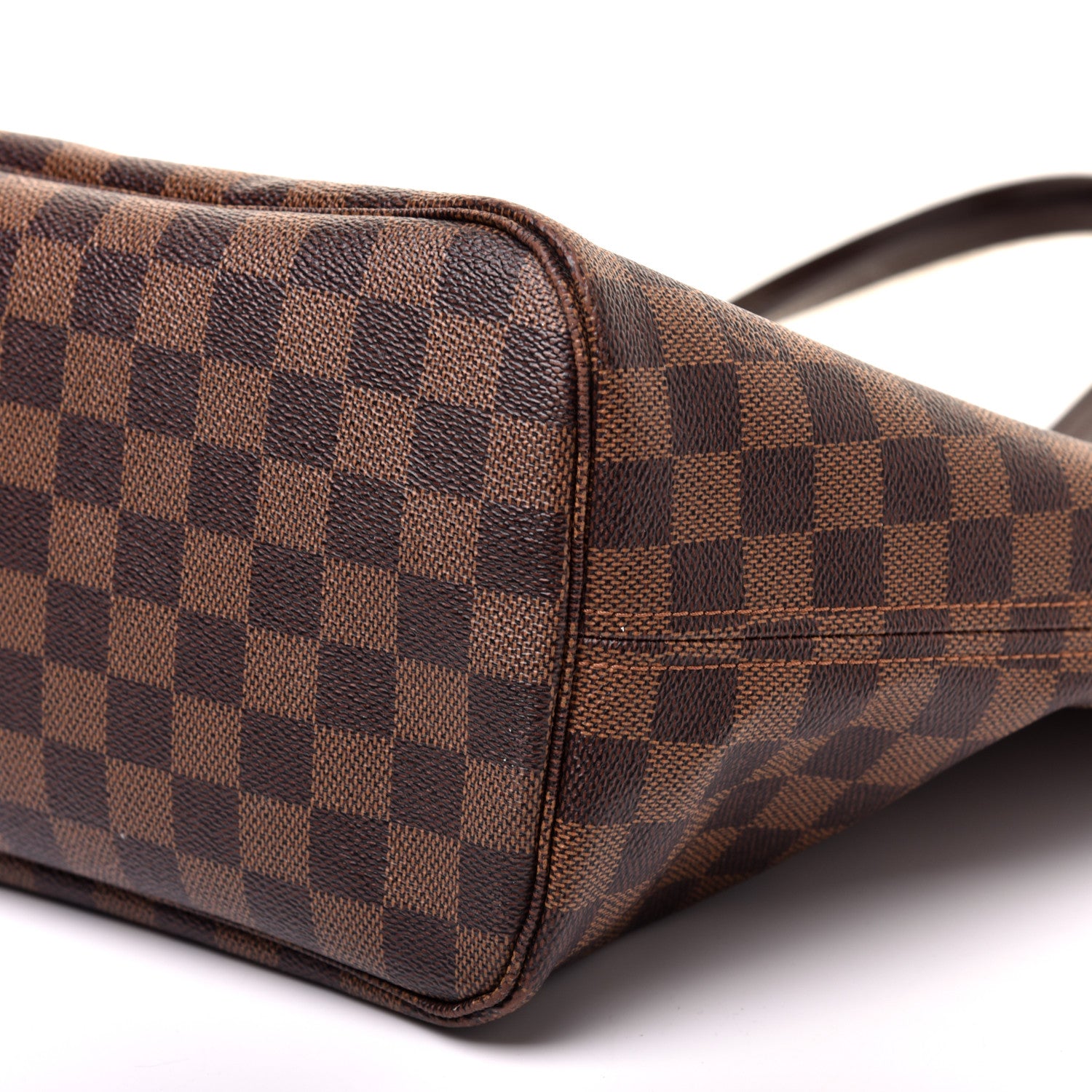 Louis Vuitton Damier Ebene Neo Neverfull MM Rose Ballerine 7 of 12