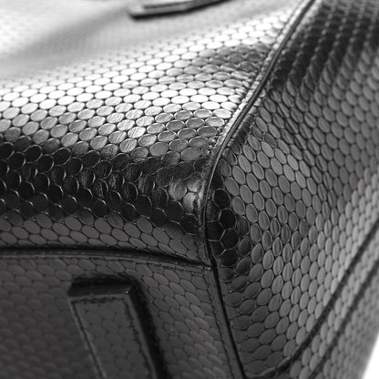 Givenchy Calfskin Dot Embossed Small Antigona Black 12 of 12