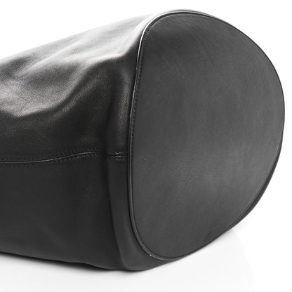Khaite Calfskin Medium Lotus Tote Black 7 of 8