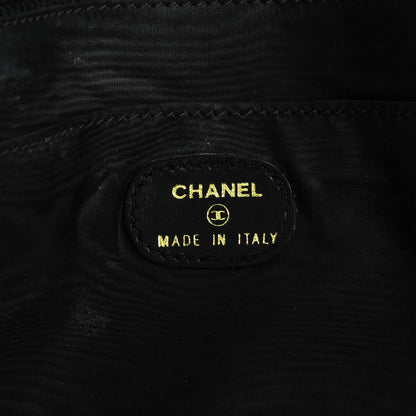 Chanel Patent CC Laptop Case Shoulder Bag Black 6 of 8