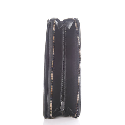 Chanel Lambskin Embossed Logo Wallet Black 5 of 14