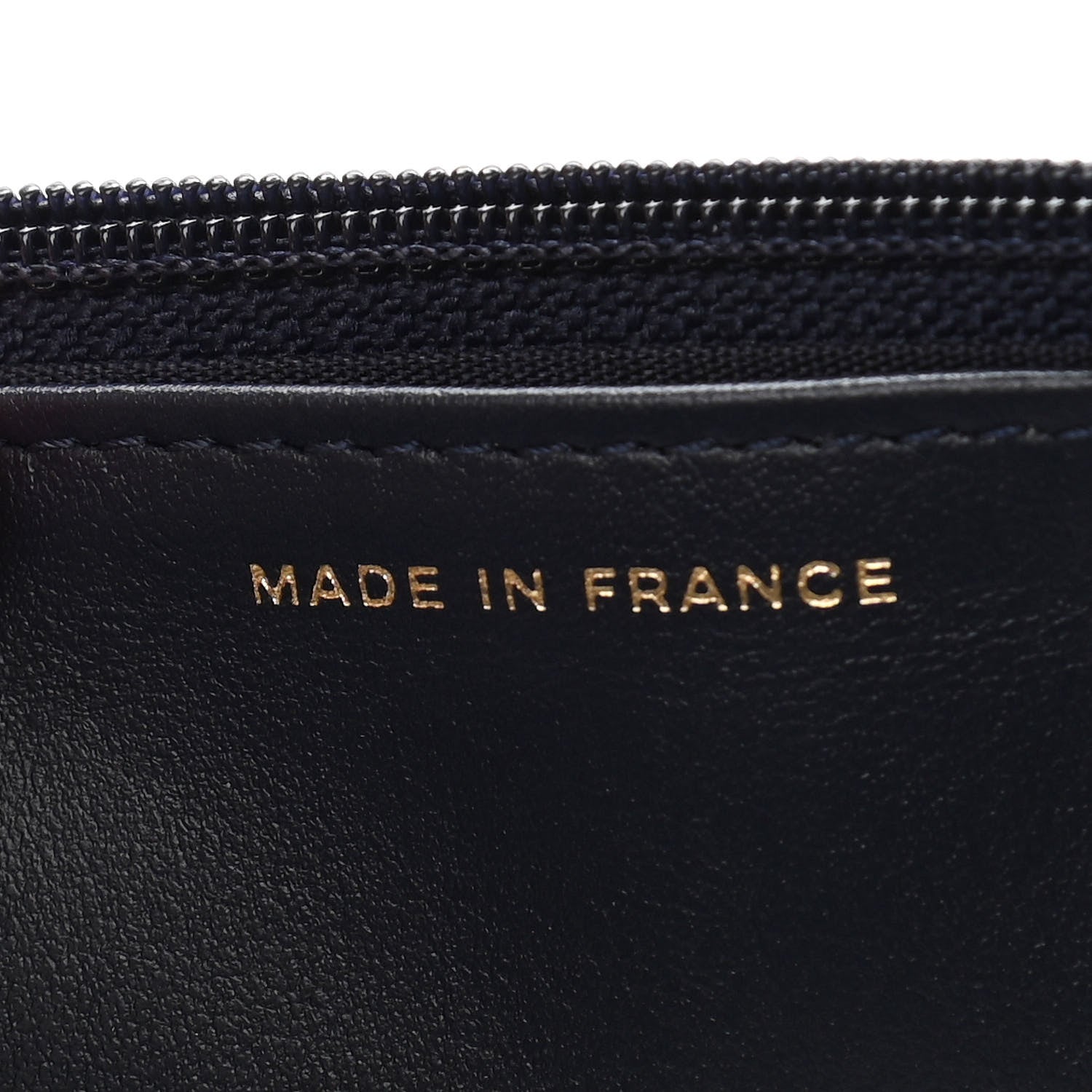 Chanel Caviar Quilted Boy Wallet On Chain WOC Navy 7 of 12