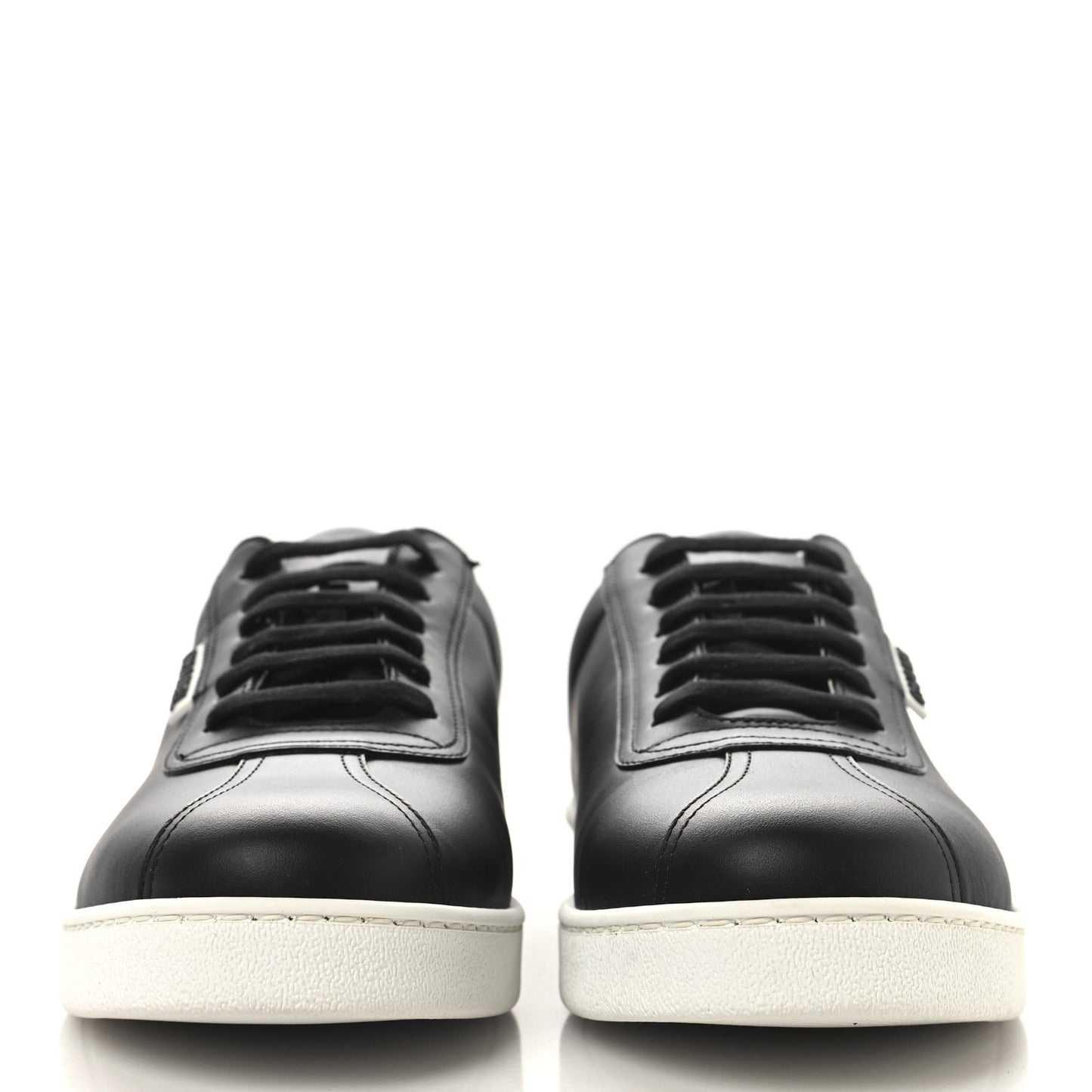 Calfskin CC Mens Sneakers 44 Black