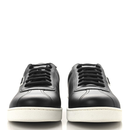 Chanel Calfskin CC Mens Sneakers 44 Black 3 of 9