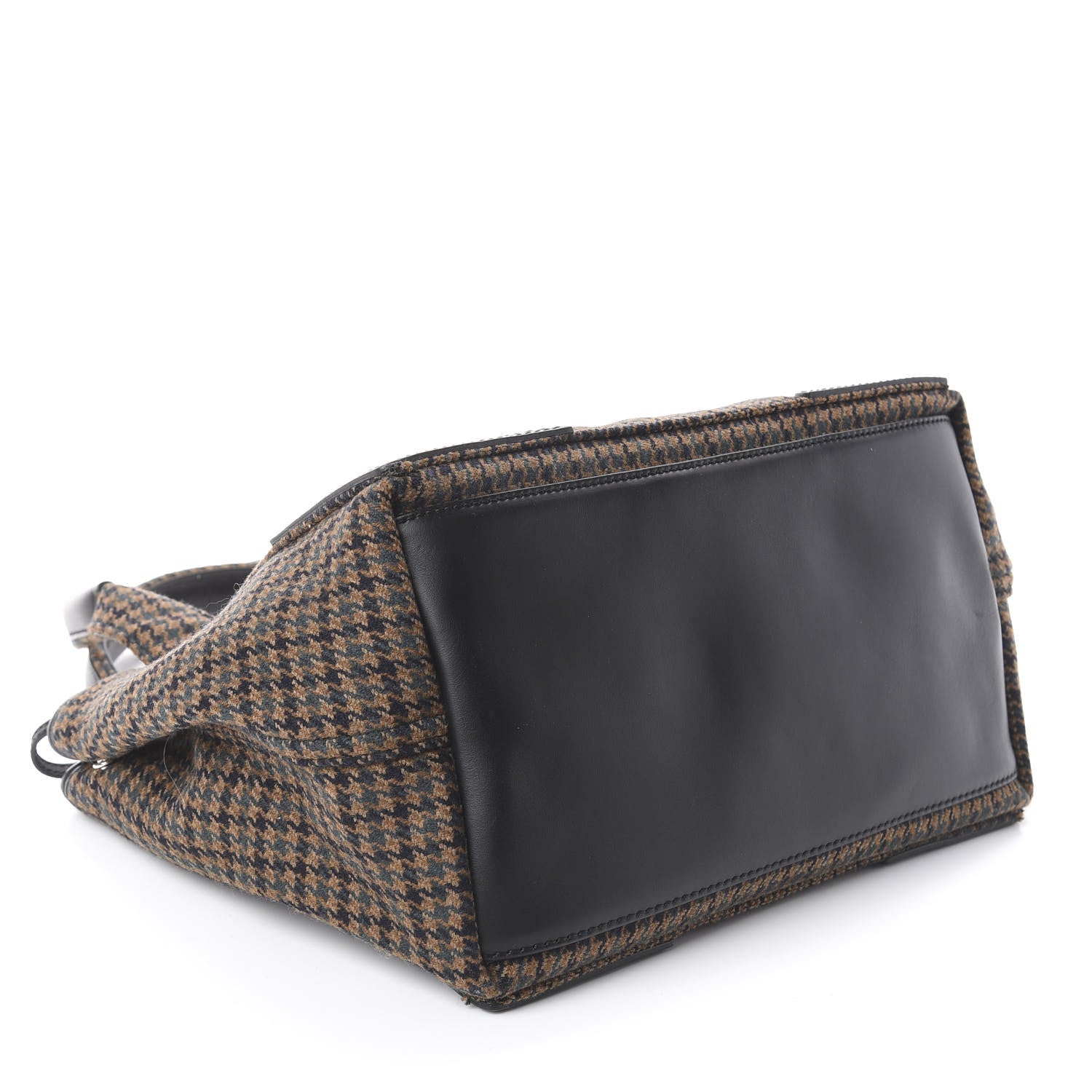 Balenciaga Wool Houndstooth S Navy Cabas 3 of 8