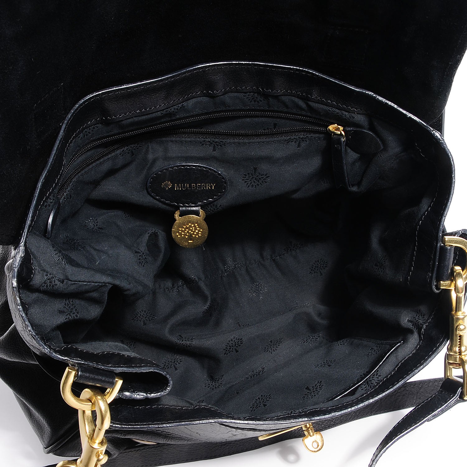 Mulberry Soft Buffalo Leather Medium Alexa Black 7 of 12