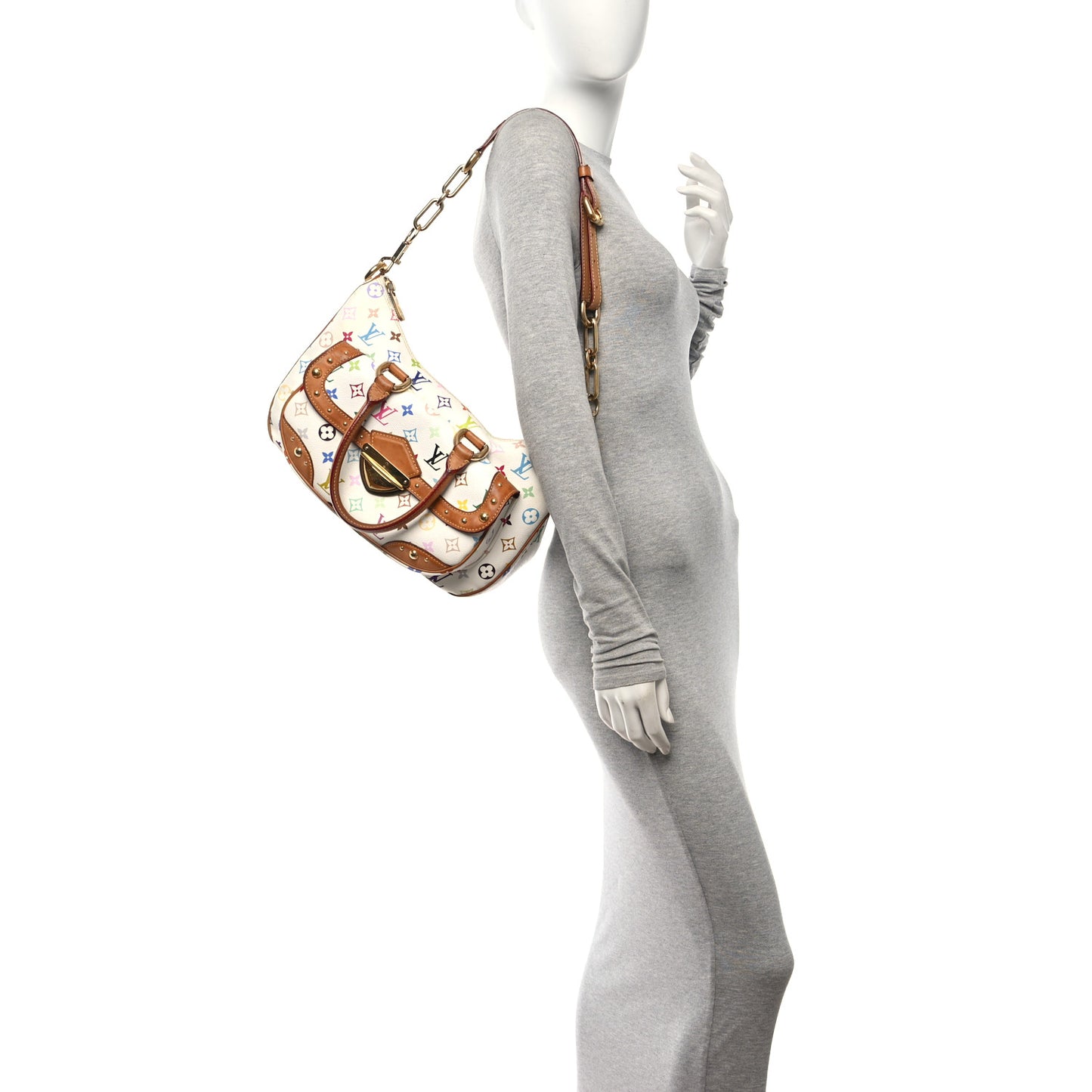 Monogram Multicolor Rita White