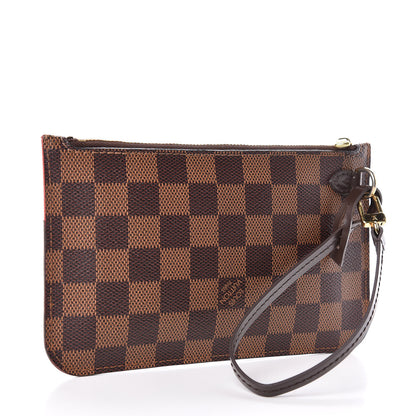 Louis Vuitton Damier Ebene Neverfull PM Pochette 3 of 12