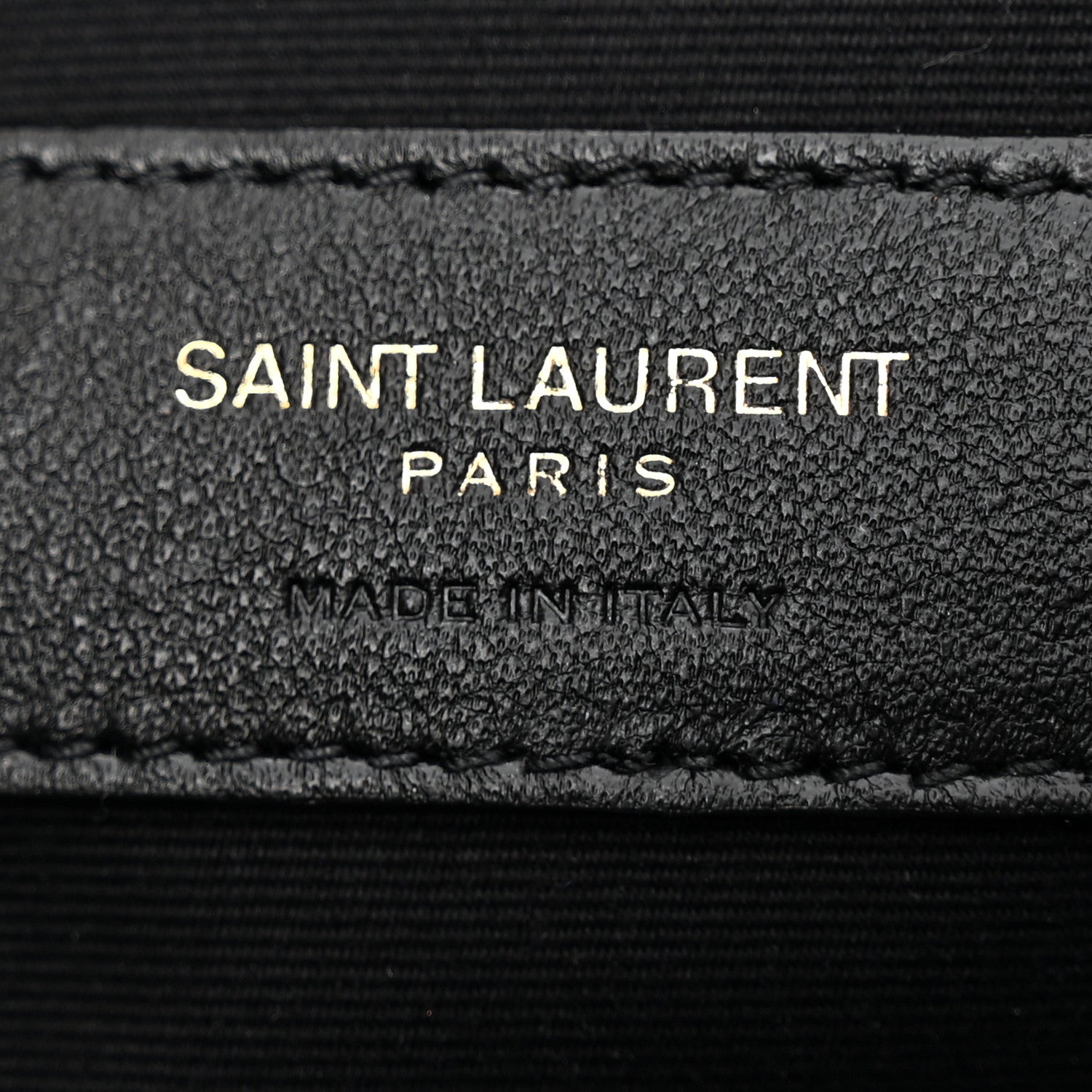Saint Laurent Calfskin Matelasse Monogram Lou Camera Bag Deep Marine 6 of 10