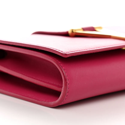 Saint Laurent Calfskin Small Classic Y Satchel Fuchsia 9 of 15
