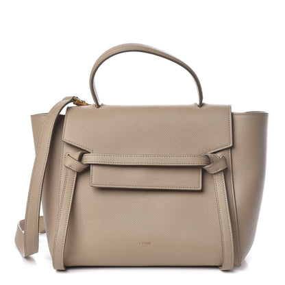 Celine Grained Calfskin Micro Belt Bag Light Taupe 1 of 12