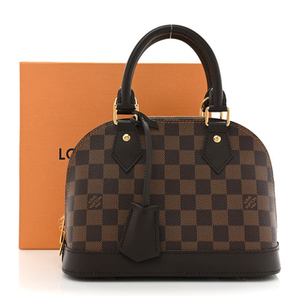 Louis Vuitton Damier Ebene Alma BB 10 of 10