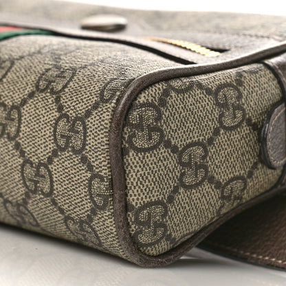 Gucci GG Supreme Monogram Web Small Ophidia Belt Bag 95 38 Dark Brown 9 of 9