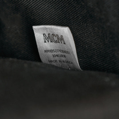 MCM Calfskin Ottomar Stark Backpack Black 7 of 11